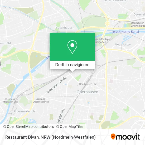 Restaurant Divan Karte