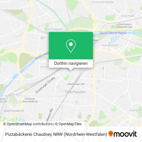 Pizzabäckerei Chaudrey Karte