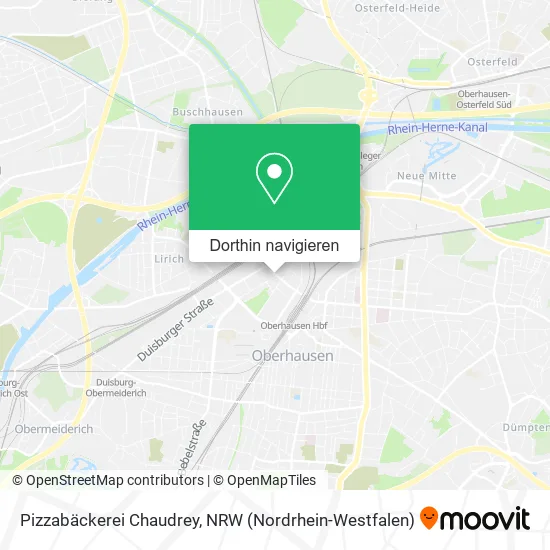 Pizzabäckerei Chaudrey Karte