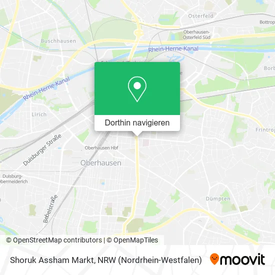 Shoruk Assham Markt Karte