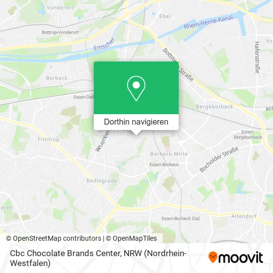 Cbc Chocolate Brands Center Karte