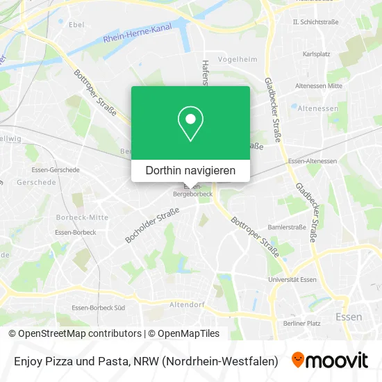 Enjoy Pizza und Pasta Karte