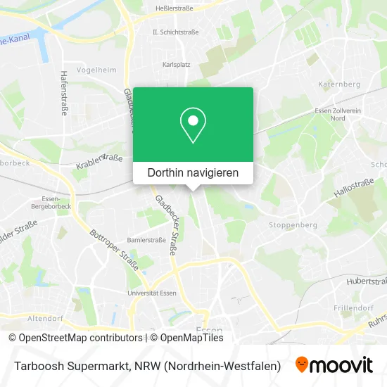 Tarboosh Supermarkt Karte