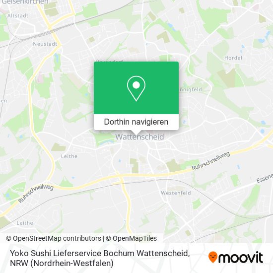 Yoko Sushi Lieferservice Bochum Wattenscheid Karte