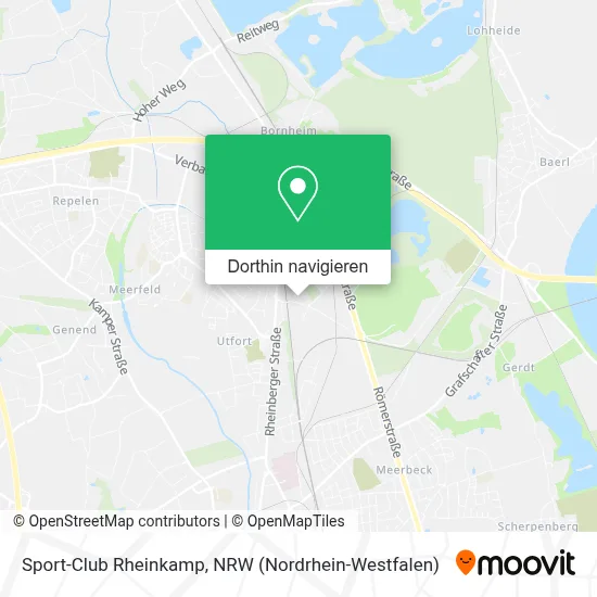 Sport-Club Rheinkamp Karte