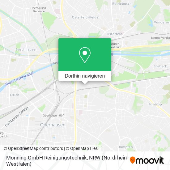 Monning GmbH Reinigungstechnik Karte