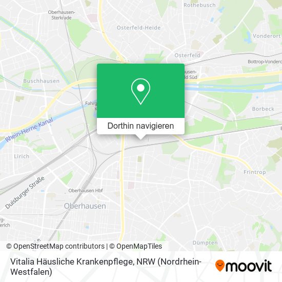 Vitalia Häusliche Krankenpflege Karte