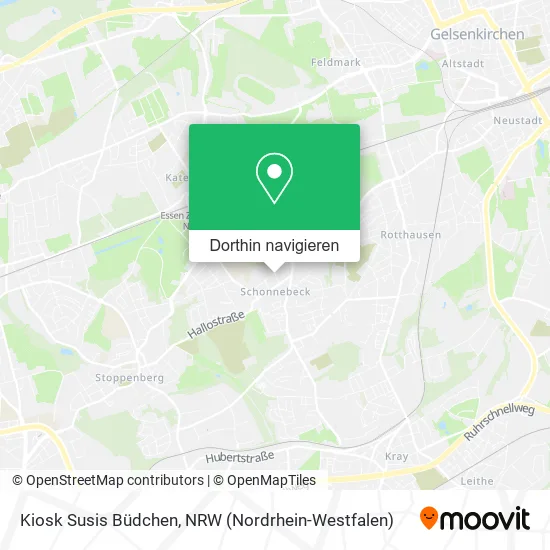 Kiosk Susis Büdchen Karte