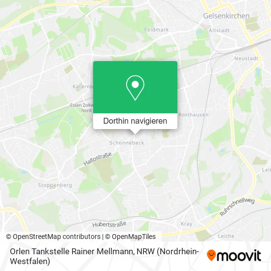 Orlen Tankstelle Rainer Mellmann Karte