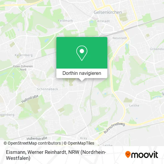 Eismann, Werner Reinhardt Karte