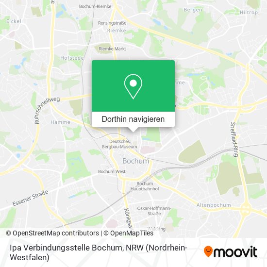Ipa Verbindungsstelle Bochum Karte