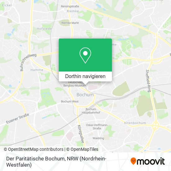 Der Paritätische Bochum Karte