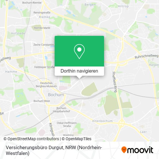 Versicherungsbüro Durgut Karte