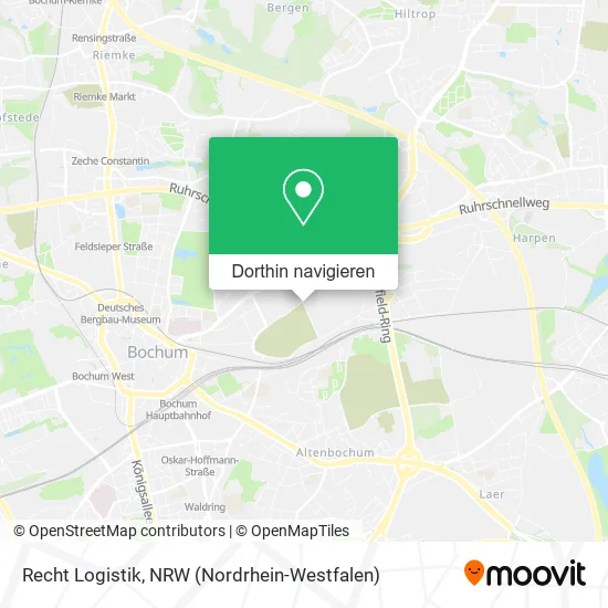 Recht Logistik Karte