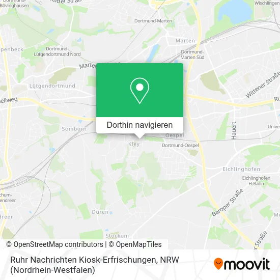 Ruhr Nachrichten Kiosk-Erfrischungen Karte