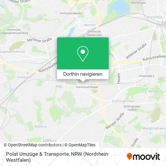 Polat Umzüge & Transporte Karte