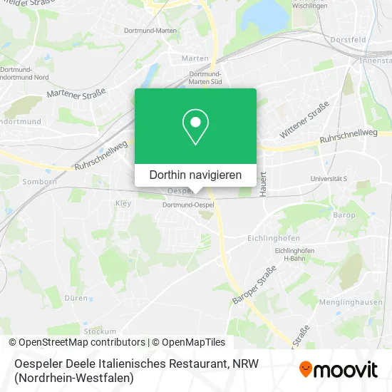 Oespeler Deele Italienisches Restaurant Karte