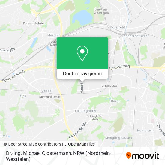 Dr.-Ing. Michael Clostermann Karte