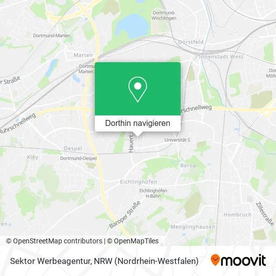 Sektor Werbeagentur Karte