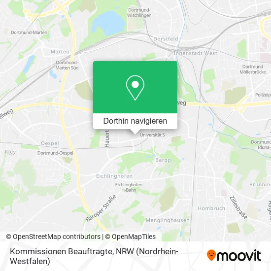 Kommissionen Beauftragte Karte