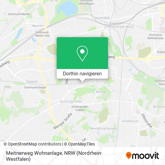 Meitnerweg Wohnanlage Karte