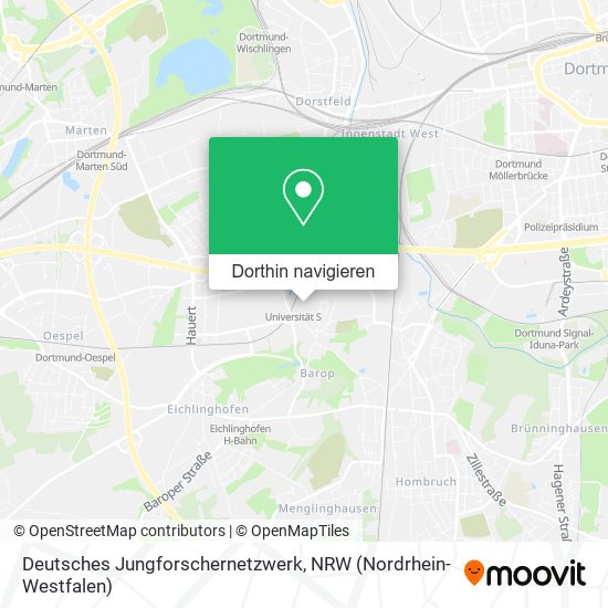Deutsches Jungforschernetzwerk Karte