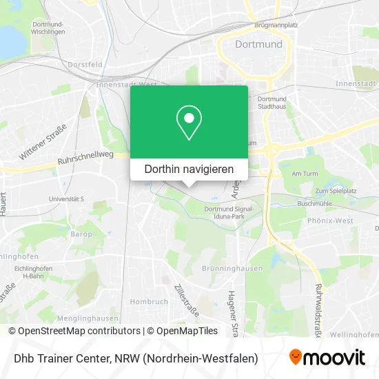 Dhb Trainer Center Karte