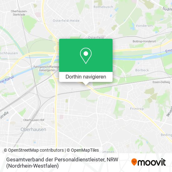 Gesamtverband der Personaldienstleister Karte