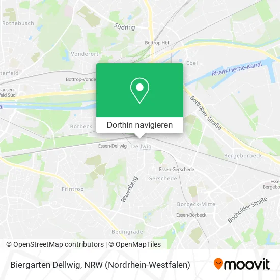 Biergarten Dellwig Karte