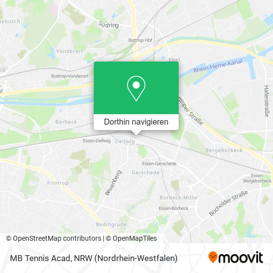 MB Tennis Acad Karte