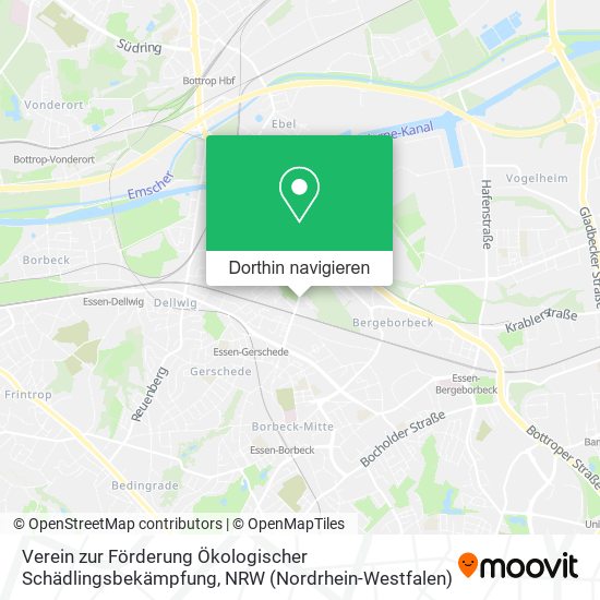 Verein zur Förderung Ökologischer Schädlingsbekämpfung Karte