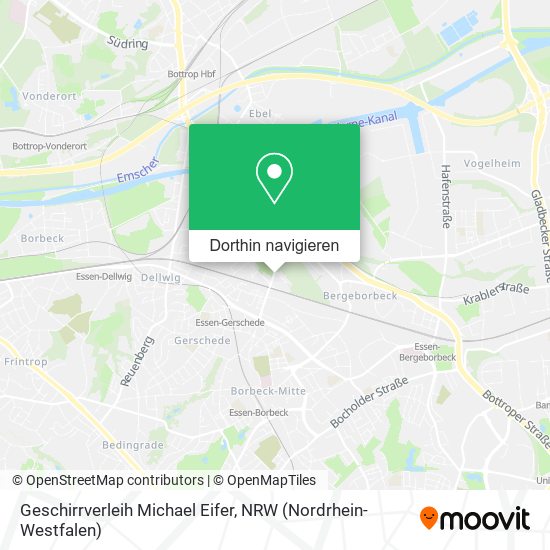 Geschirrverleih Michael Eifer Karte