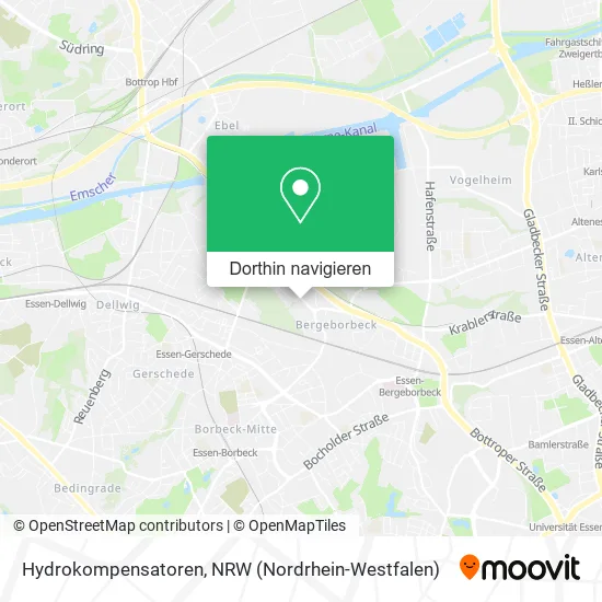 Hydrokompensatoren Karte