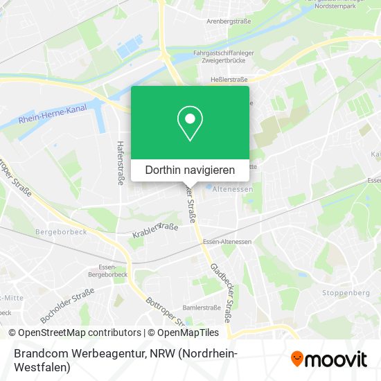 Brandcom Werbeagentur Karte