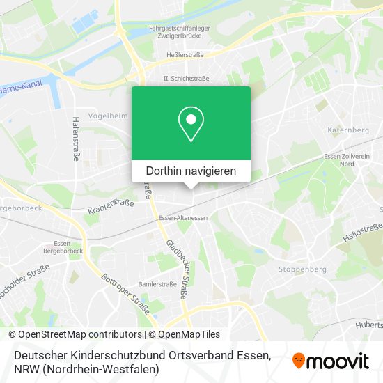 Deutscher Kinderschutzbund Ortsverband Essen Karte