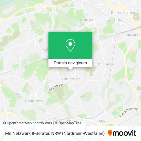 Mn Netzwerk It-Berater Karte