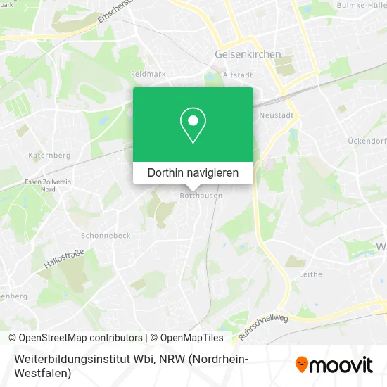 Weiterbildungsinstitut Wbi Karte