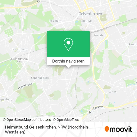 Heimatbund Gelsenkirchen Karte