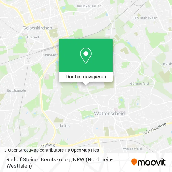 Rudolf Steiner Berufskolleg Karte