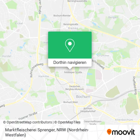 Marktfleischerei Sprenger Karte