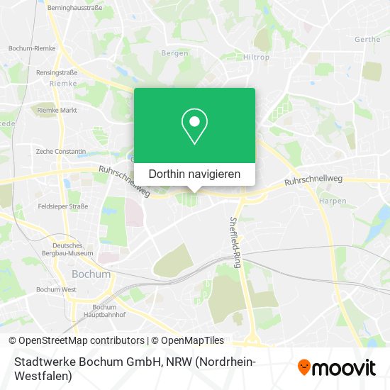 Stadtwerke Bochum GmbH Karte