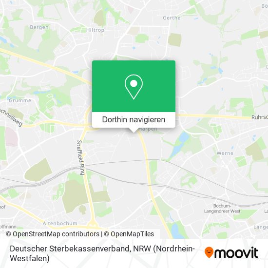 Deutscher Sterbekassenverband Karte