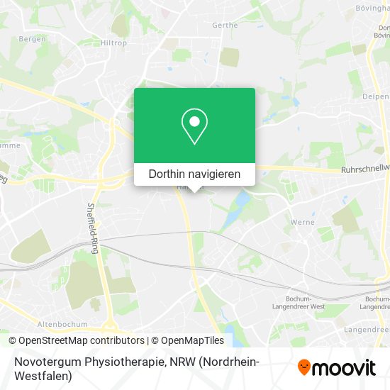 Novotergum Physiotherapie Karte