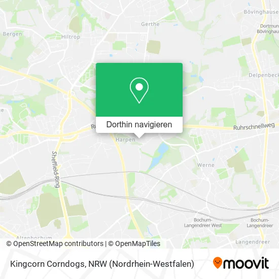 Kingcorn Corndogs Karte