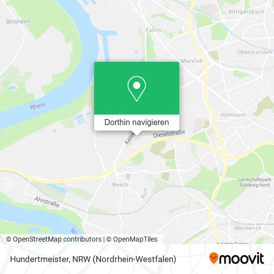 Hundertmeister Karte