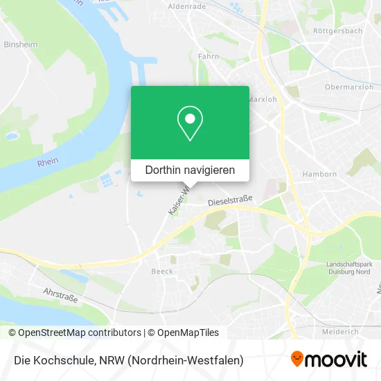 Die Kochschule Karte