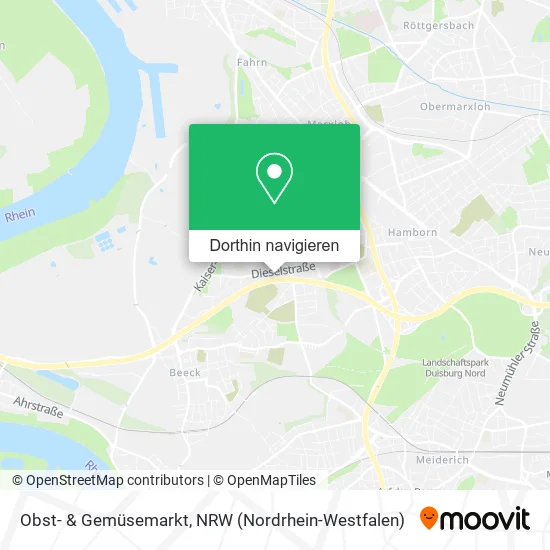 Obst- & Gemüsemarkt Karte