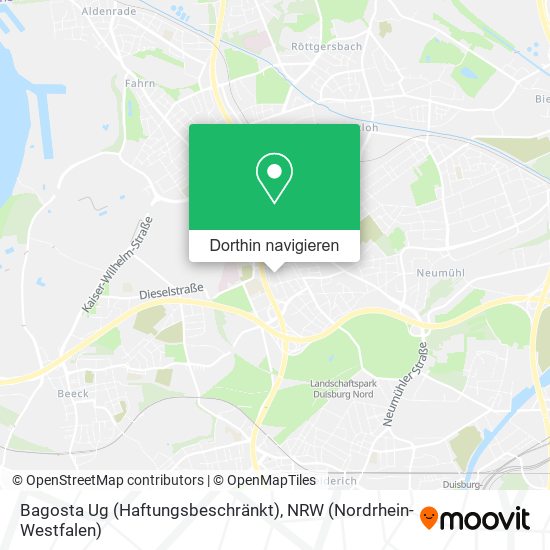 Bagosta Ug (Haftungsbeschränkt) Karte