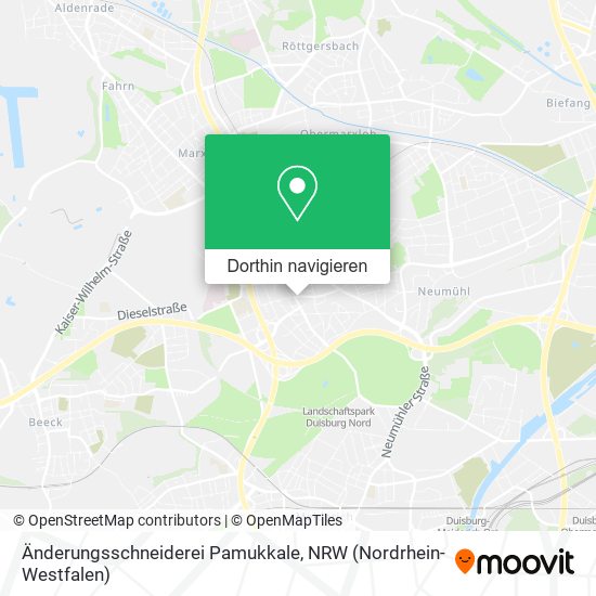 Änderungsschneiderei Pamukkale Karte