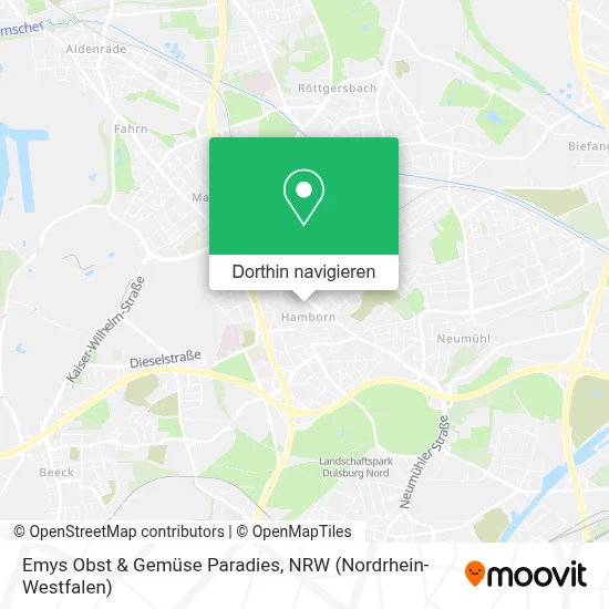 Emys Obst & Gemüse Paradies Karte